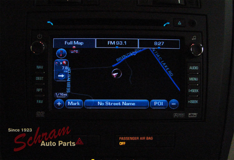 Schram Auto Parts Acadia Outlook and Enclave Nav Install